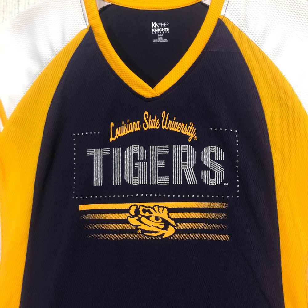 Louisiana State University Tigers T Shirt Knights Apparel‎ LSU Tee